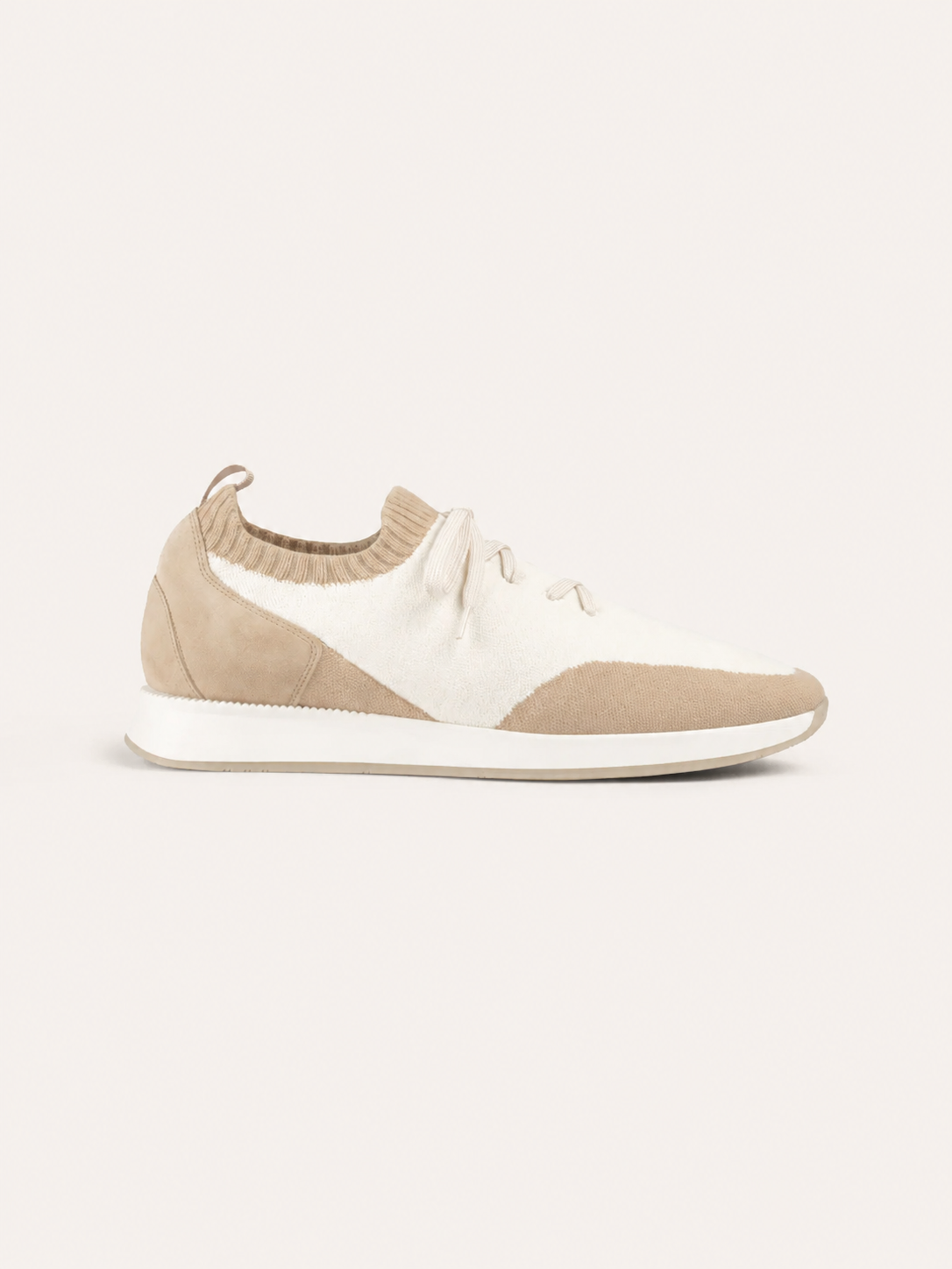 Light Beige Active Knit Sneaker