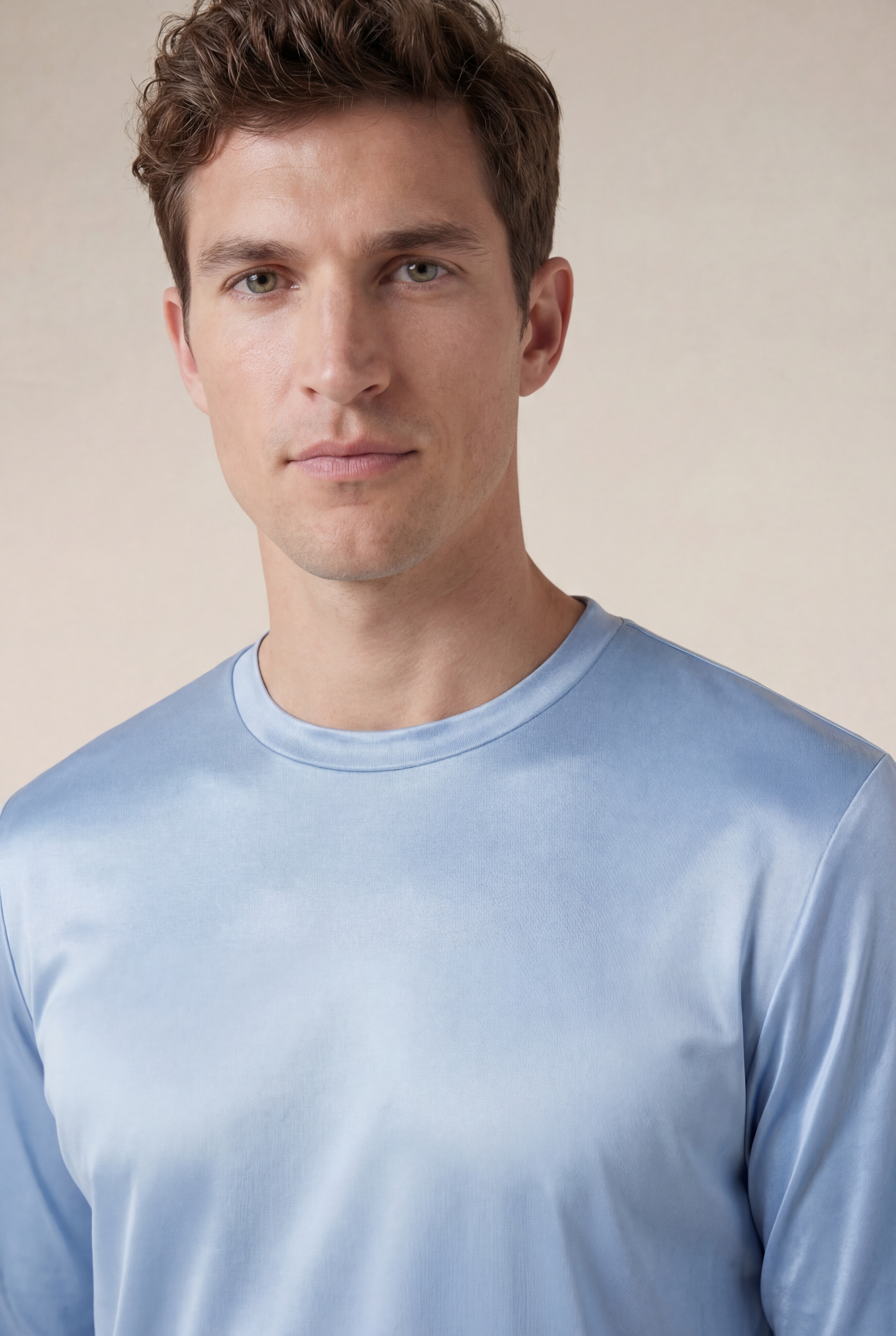 Cavalién Long Sleeve Tee Baby Blue