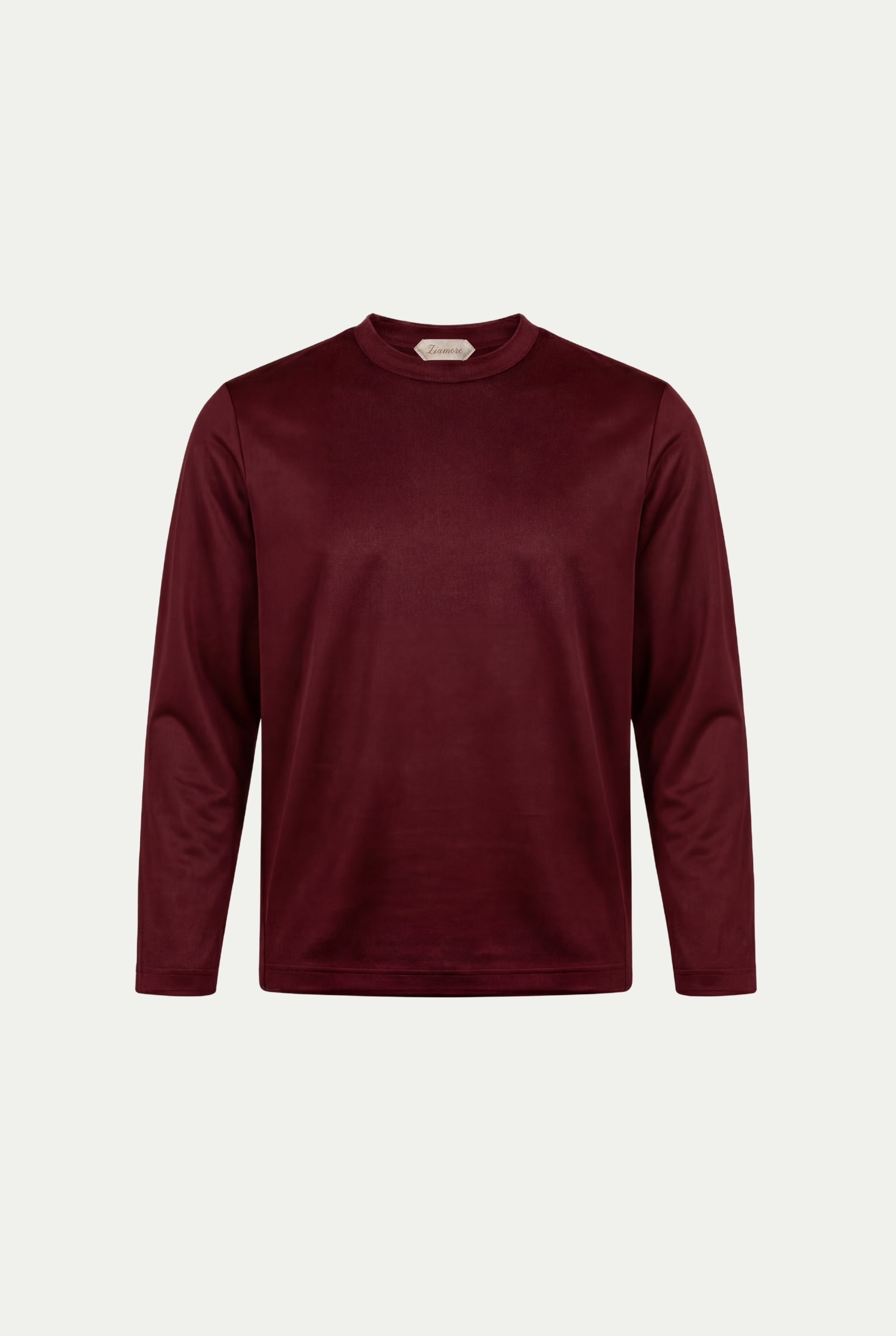 Cavalién Long Sleeve Tee Burgundy