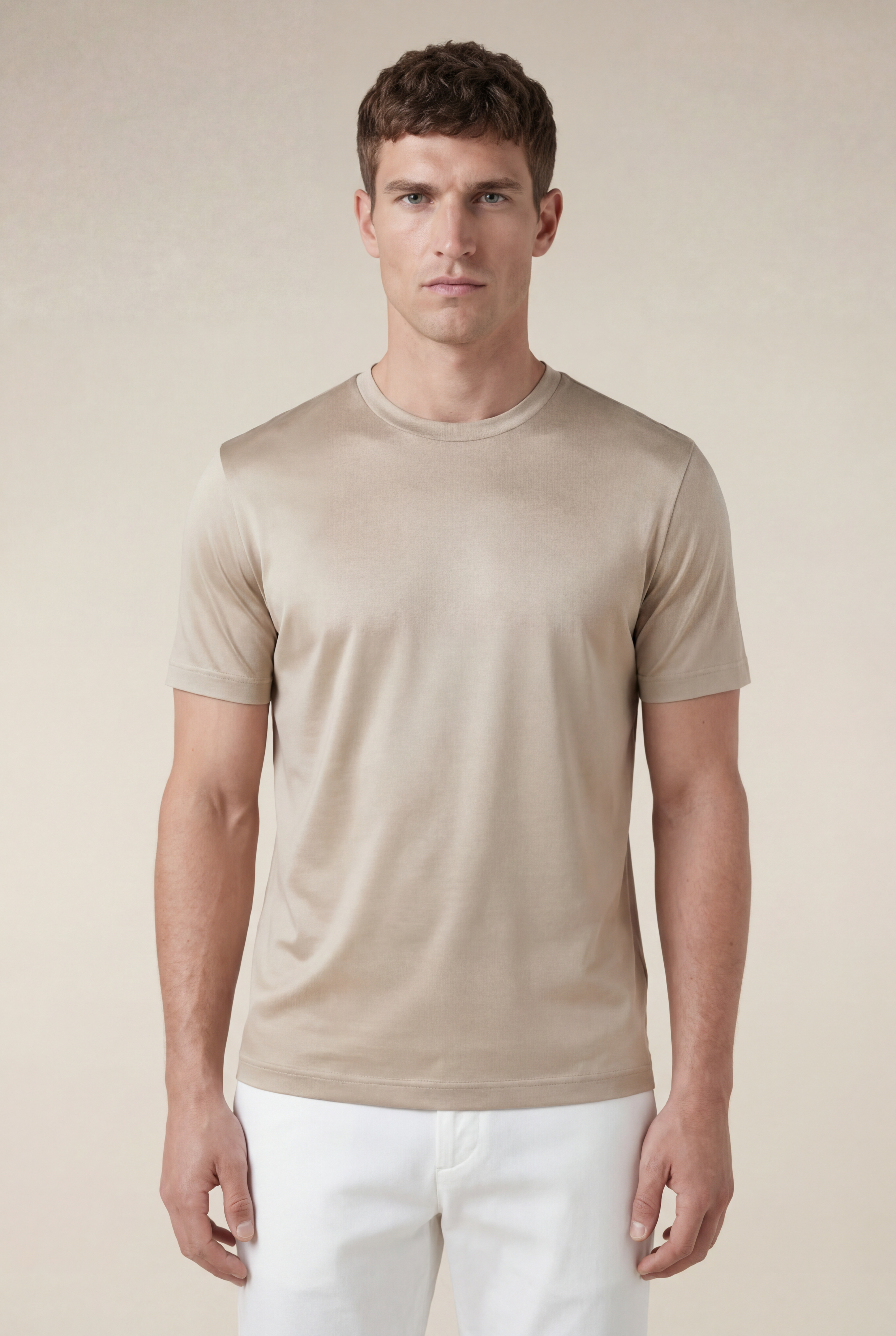 Cavalién Tee Beige