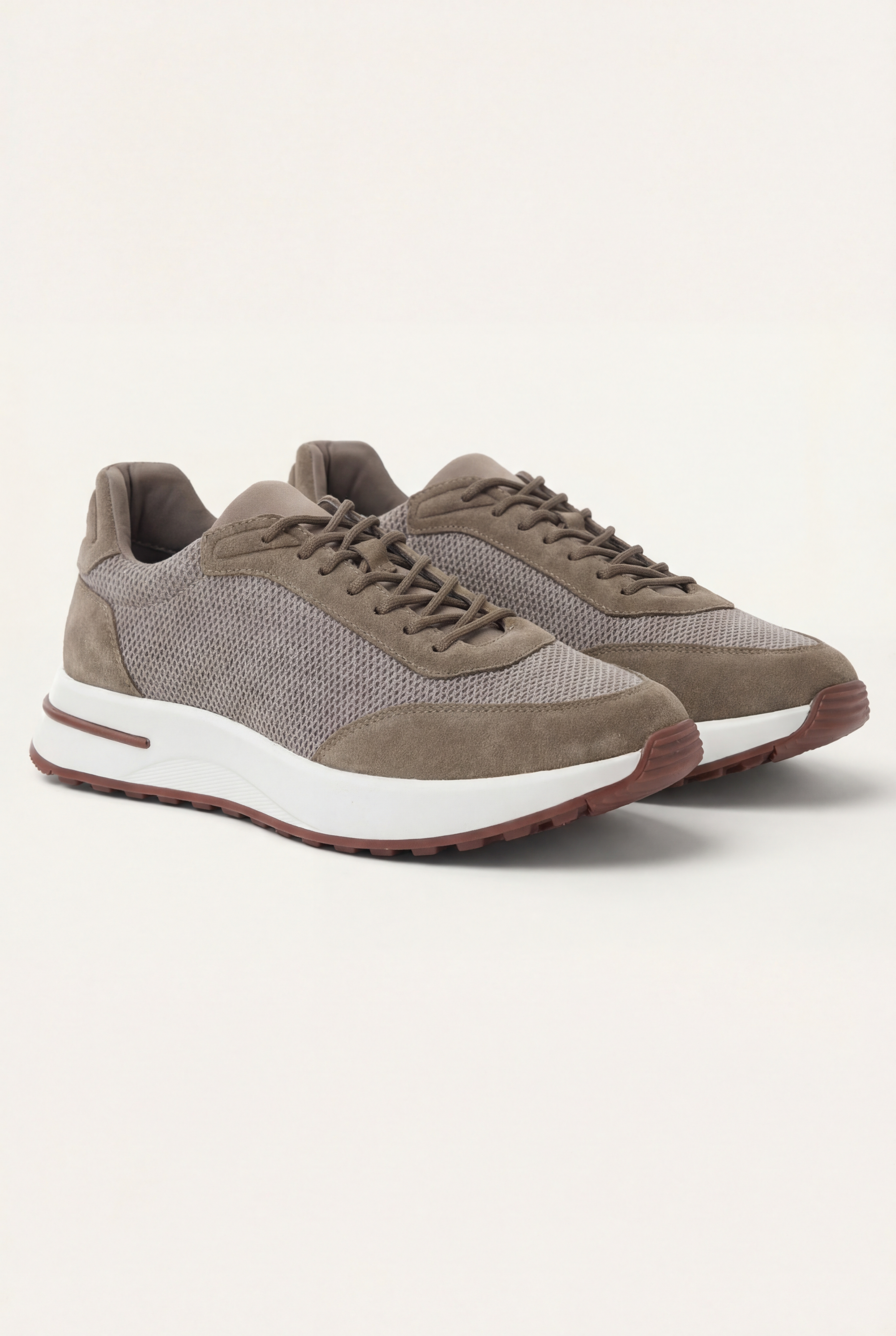 Cavalién Trainer Suede Taupe
