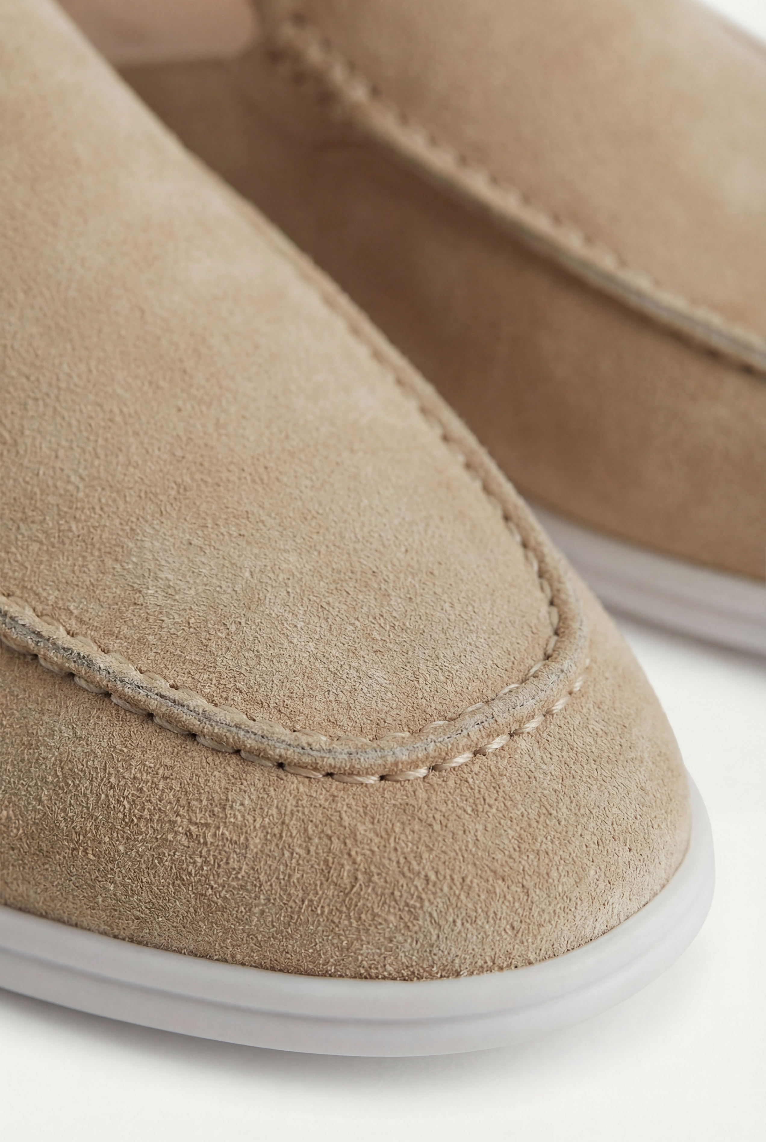 Lady Beige Yacht Slipper