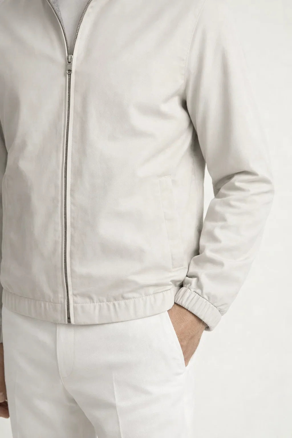 Tech Reversible Jacket Ivory