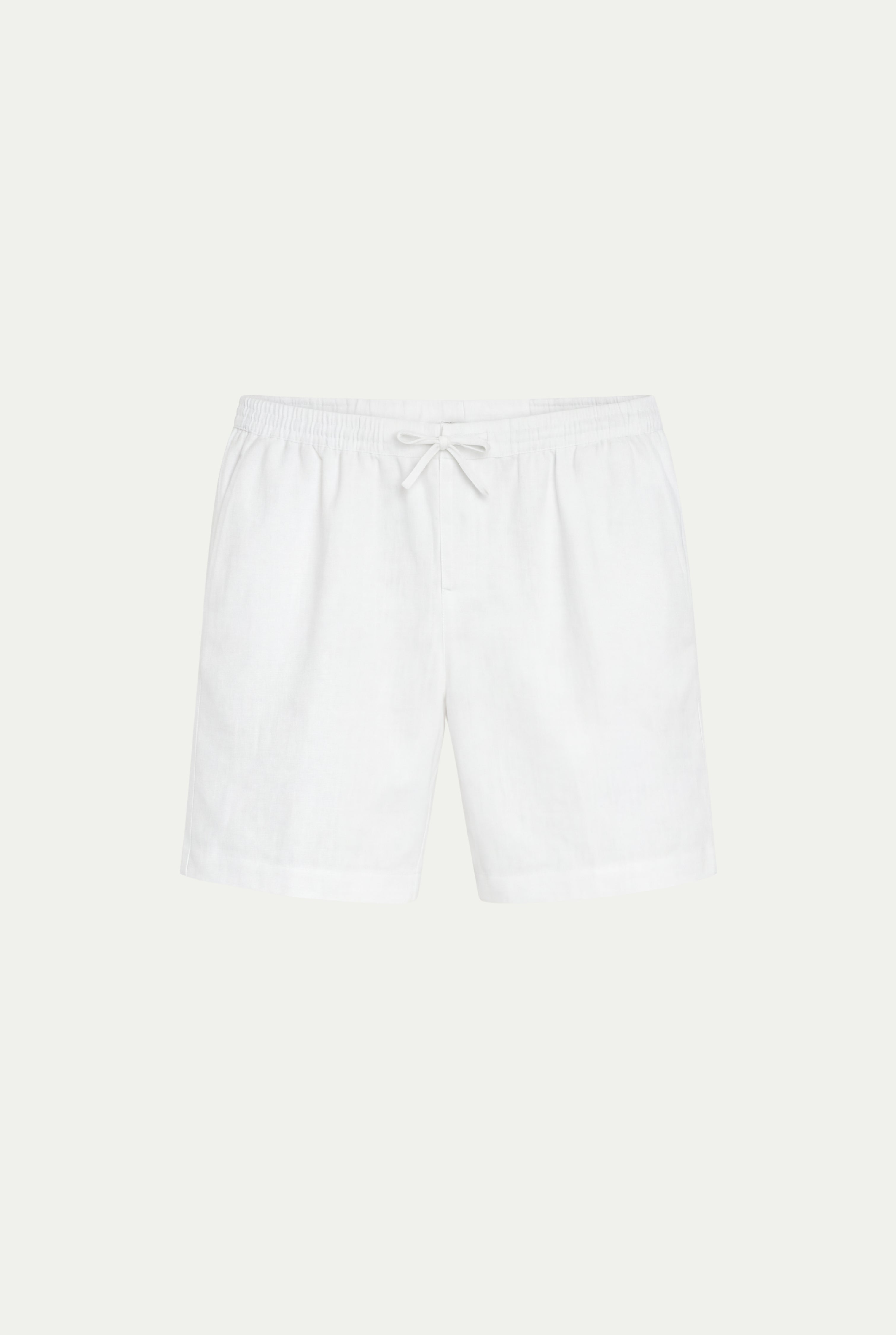 Cavalién Linen Short White