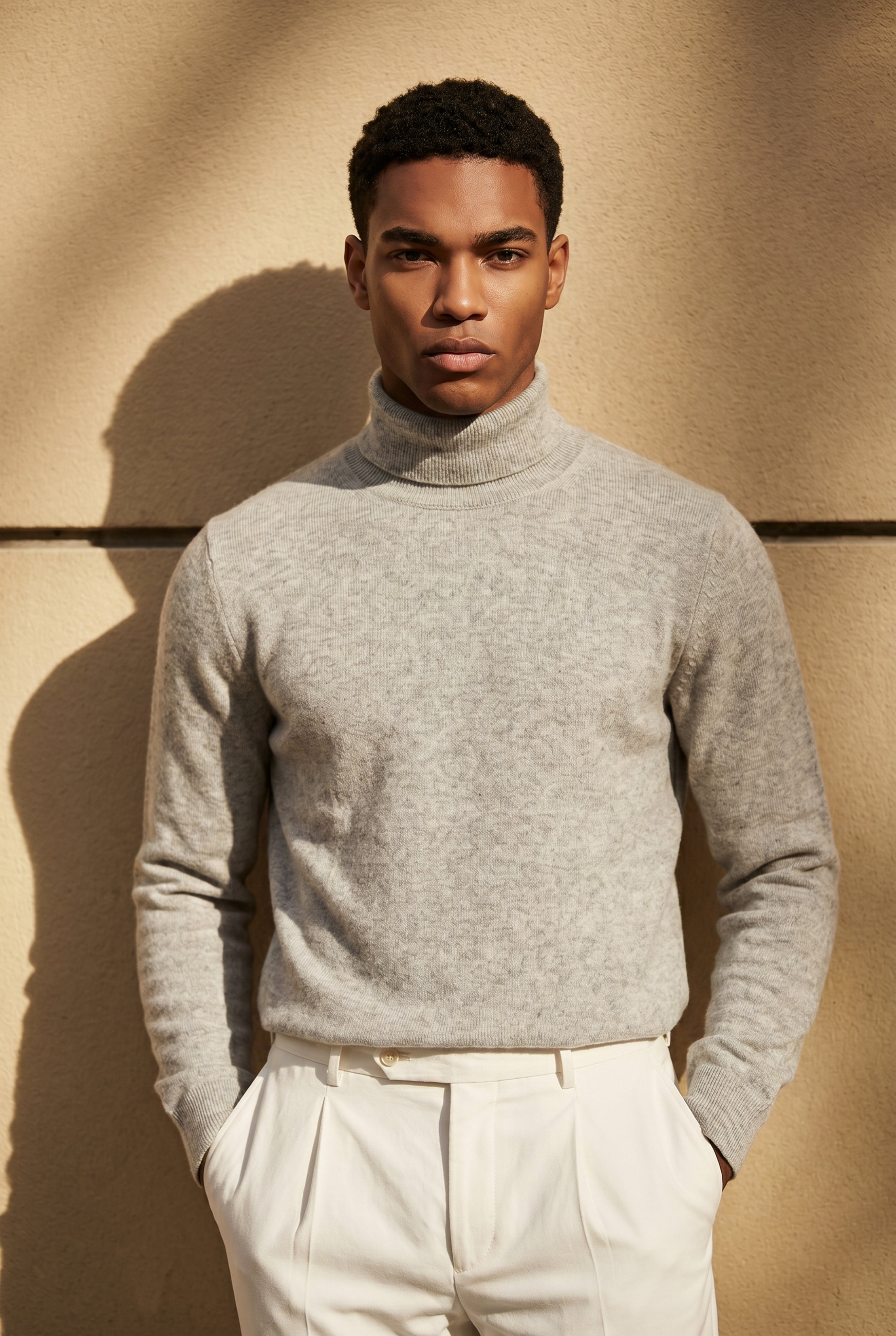 Cavalién Extrafine Rollneck Grey Marl