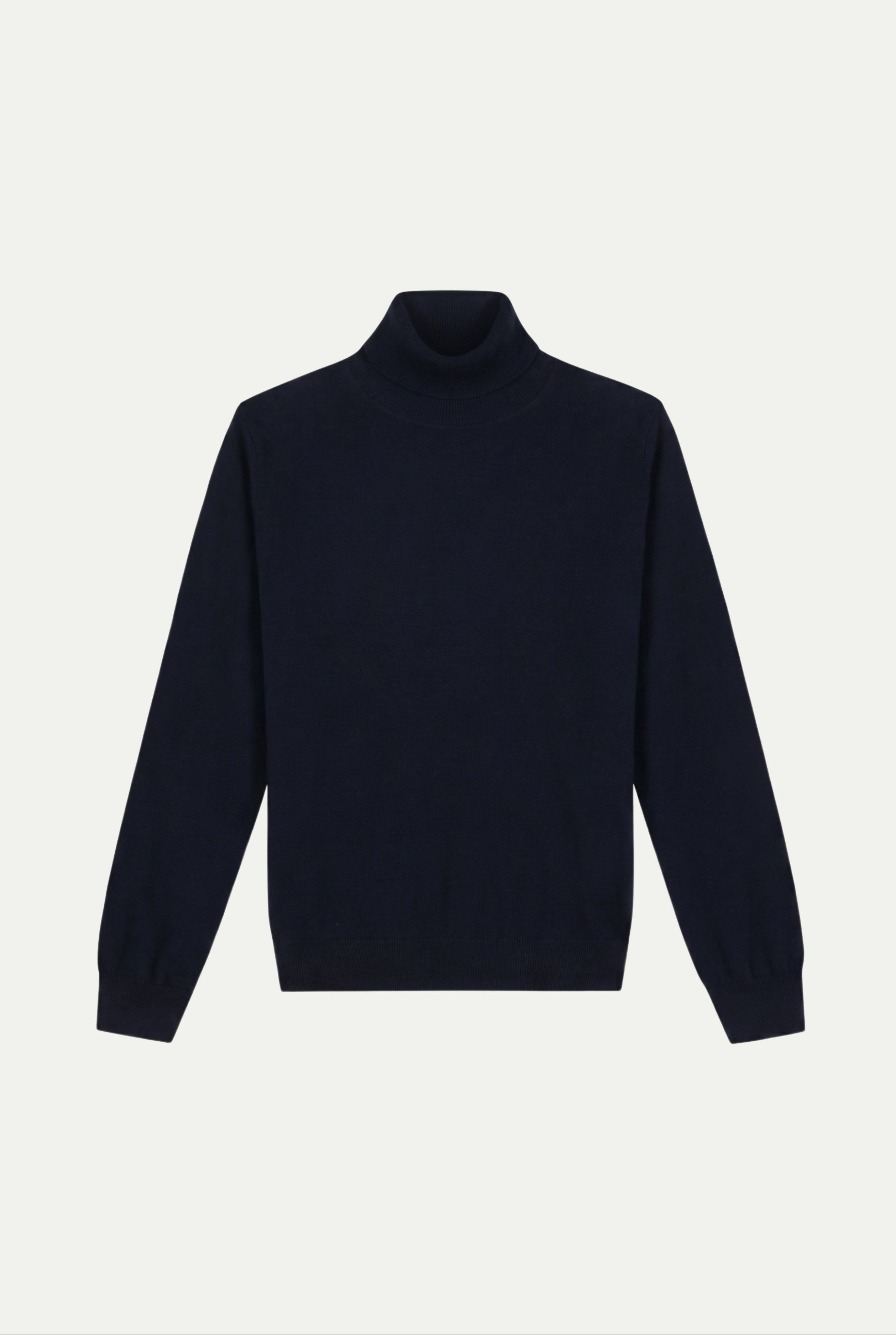 Cavalién Extrafine Rollneck Navy