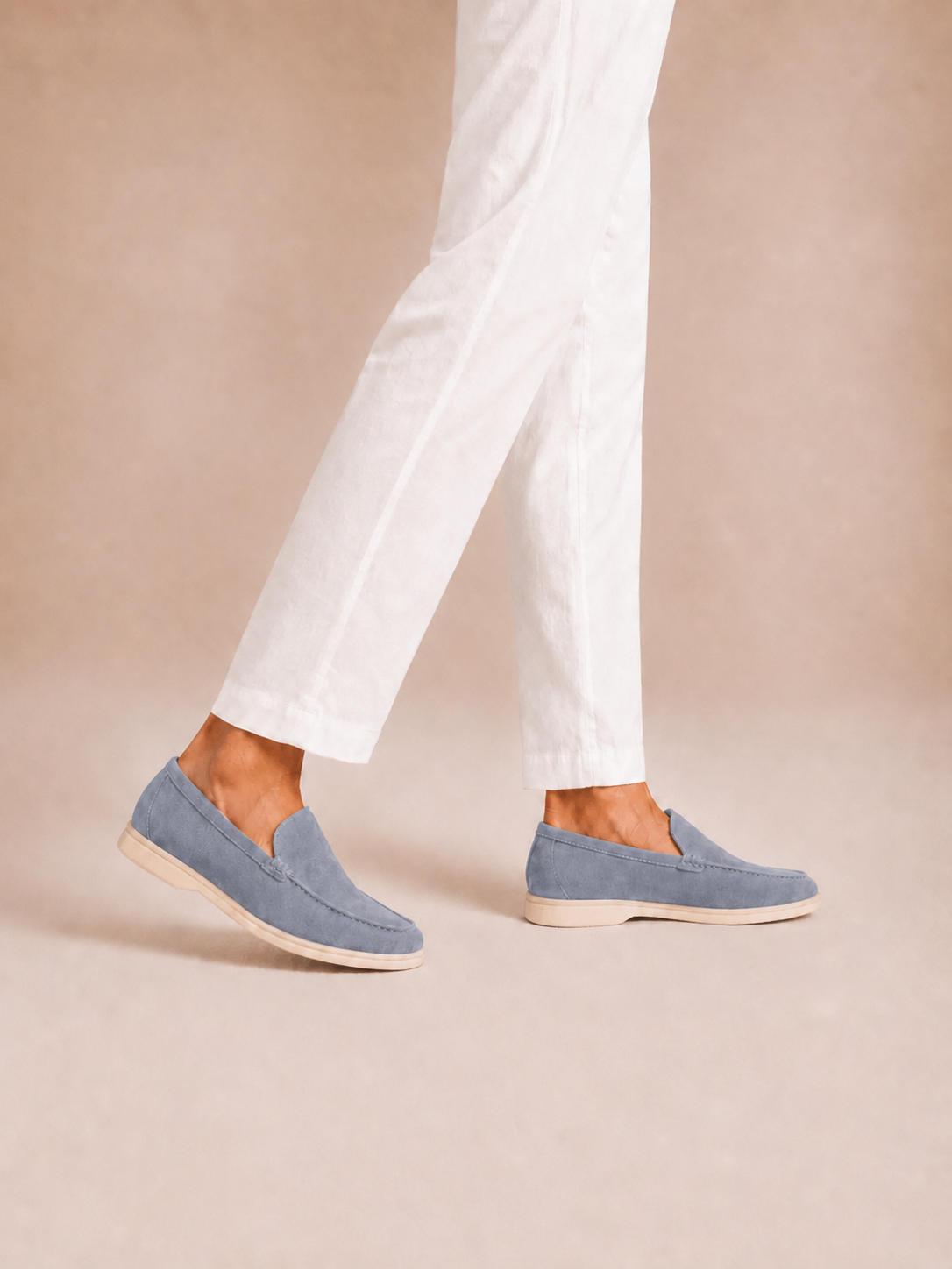 CLASSIC LOAFERS BABY BLUE