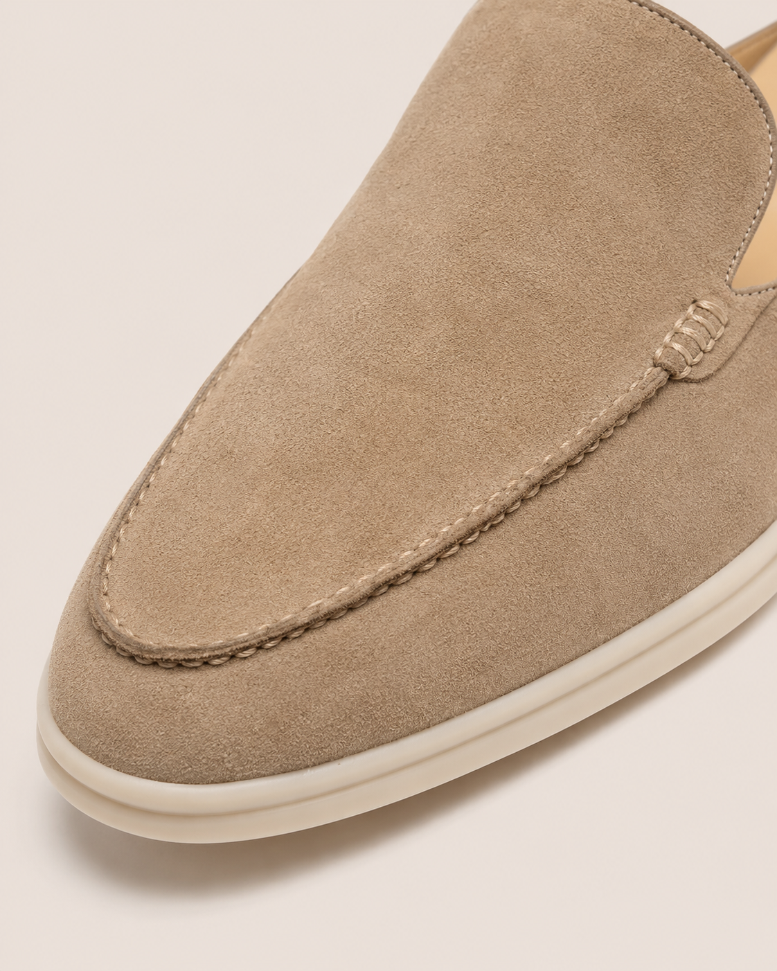 Lady Beige Yacht Slipper