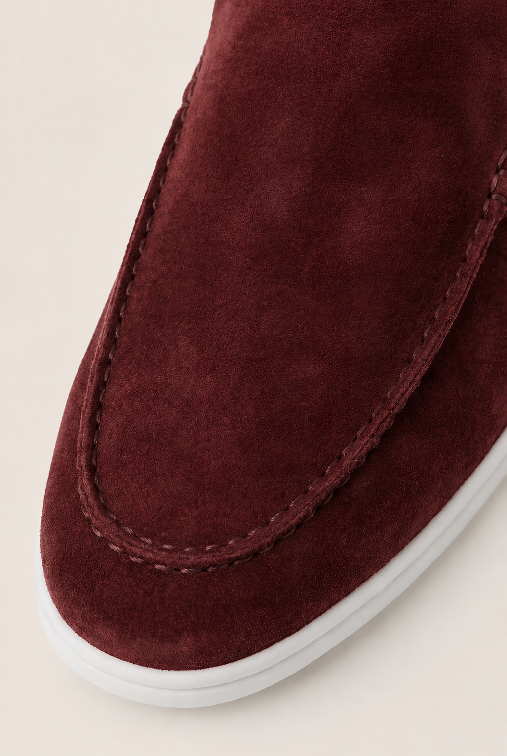 Lady Burgundy Yacht Slipper