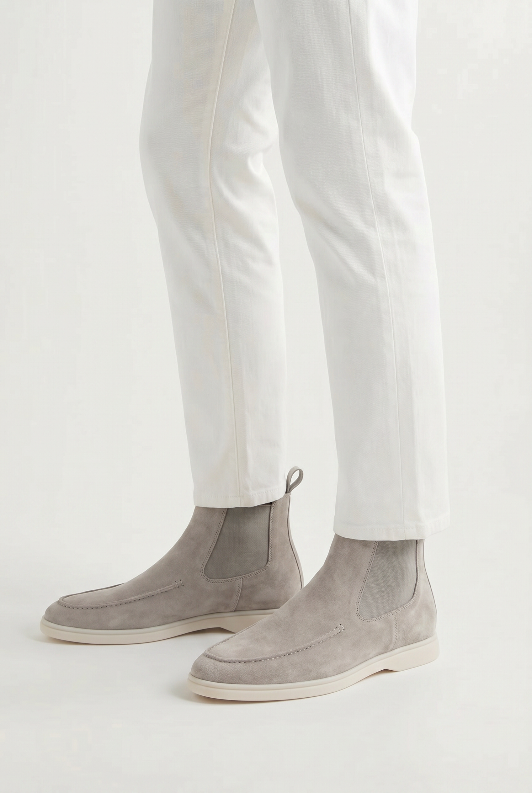 Cavalién Suede Boot Grey