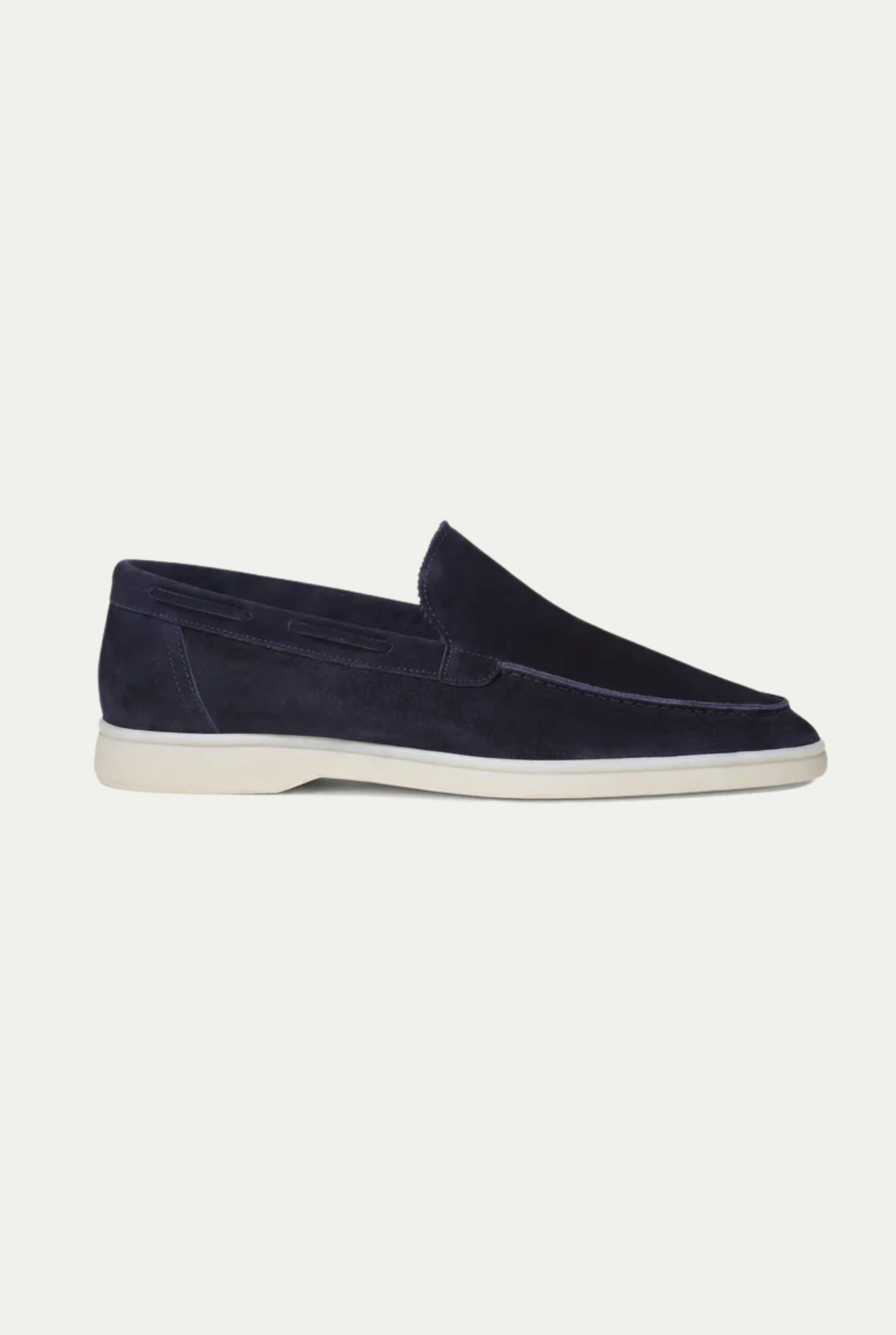 Moreno Classic Suede Loafer Navy