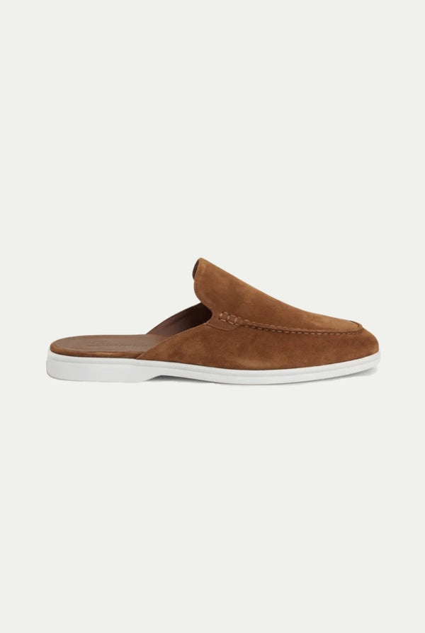 Yacht Suède Mule Tan
