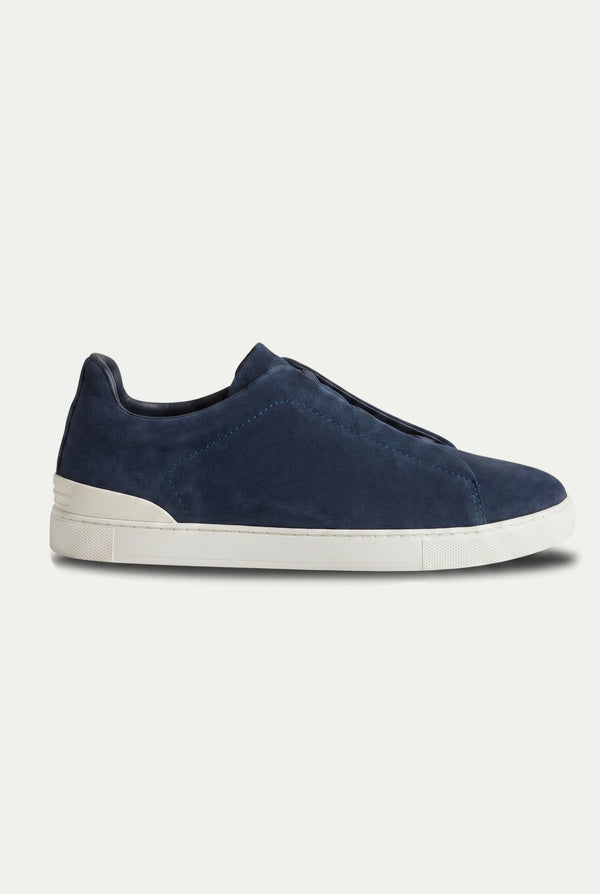 Monaco Suede Sneaker Navy