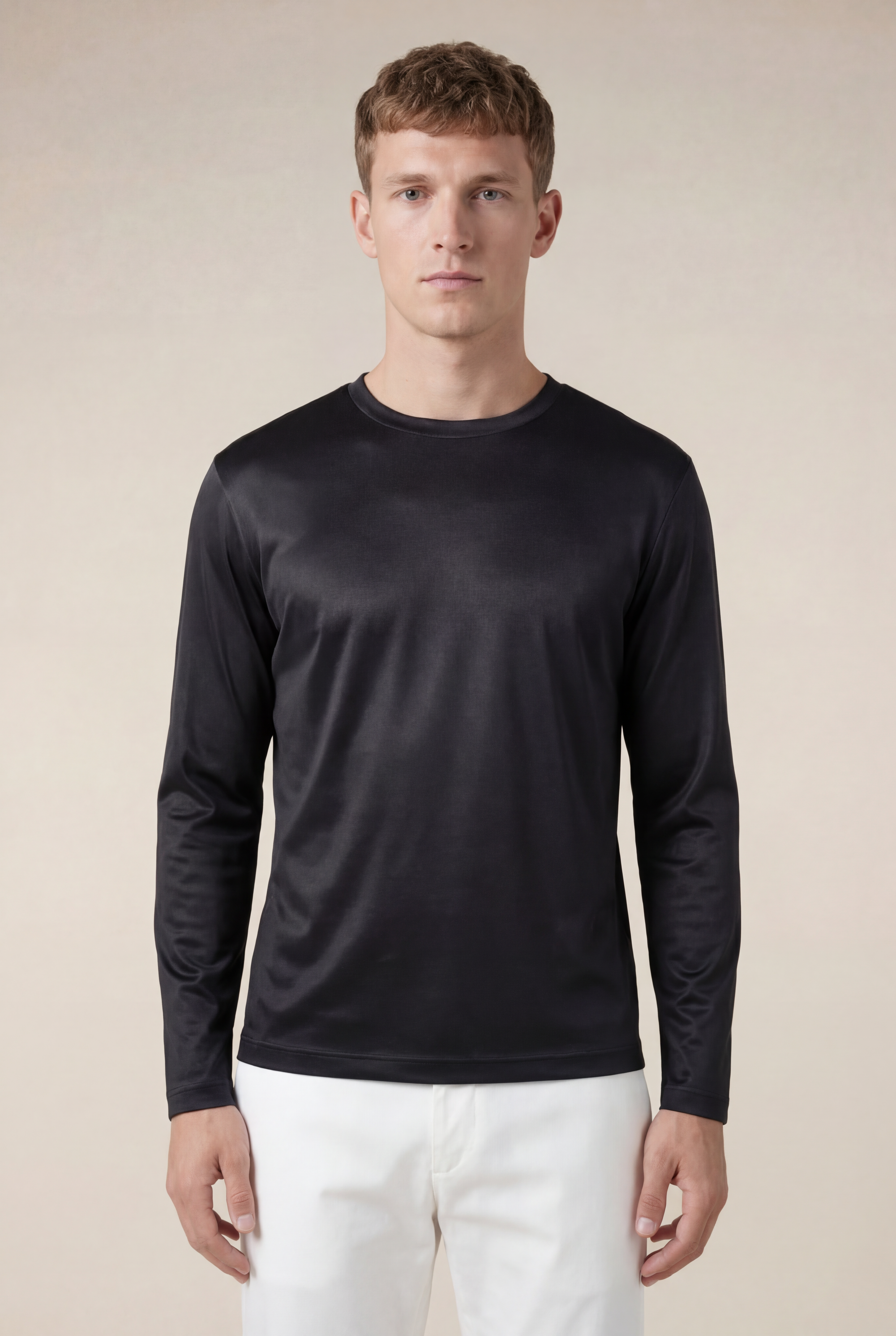 Cavalién Long Sleeve Tee Black