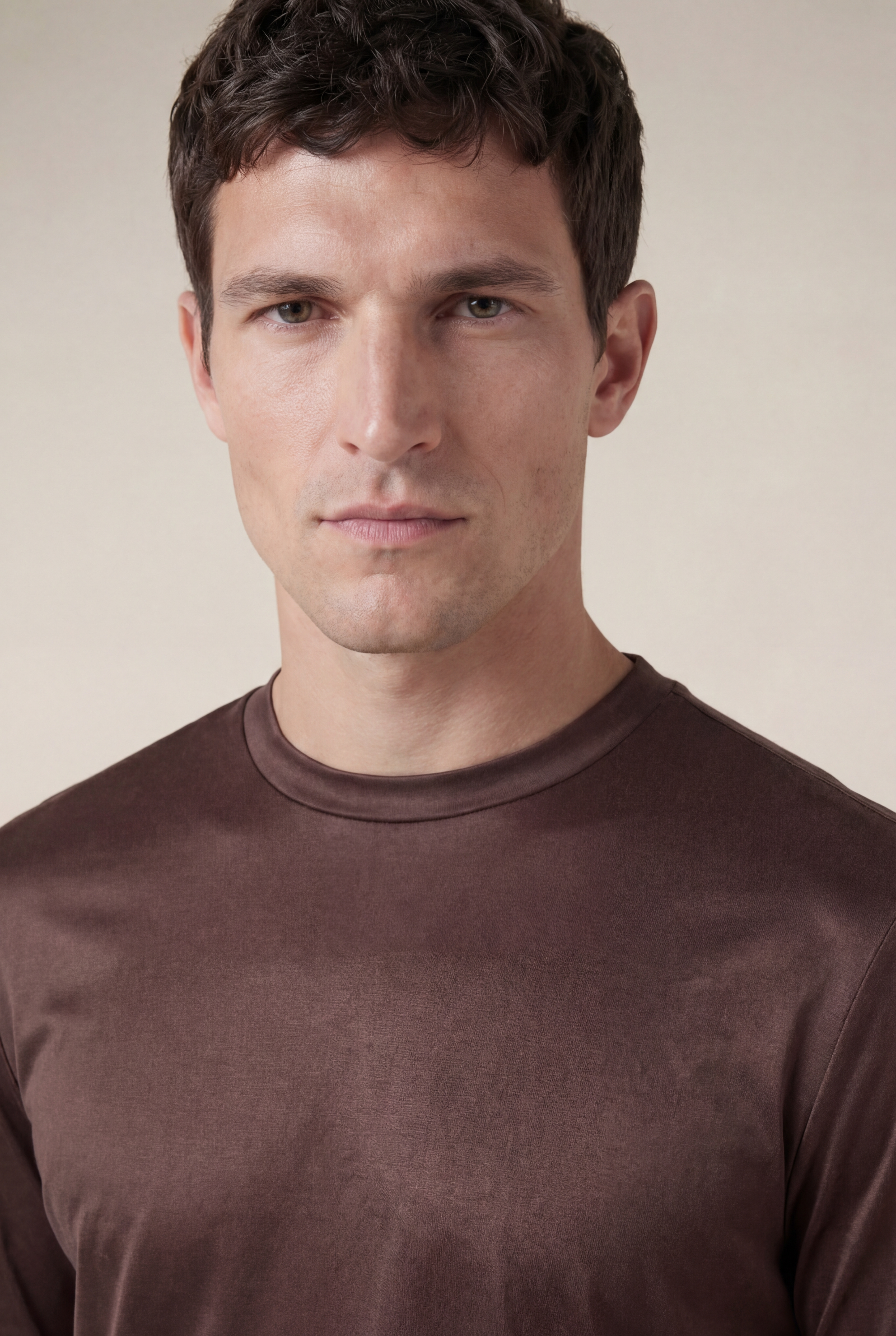Cavalién Long Sleeve Tee Brown