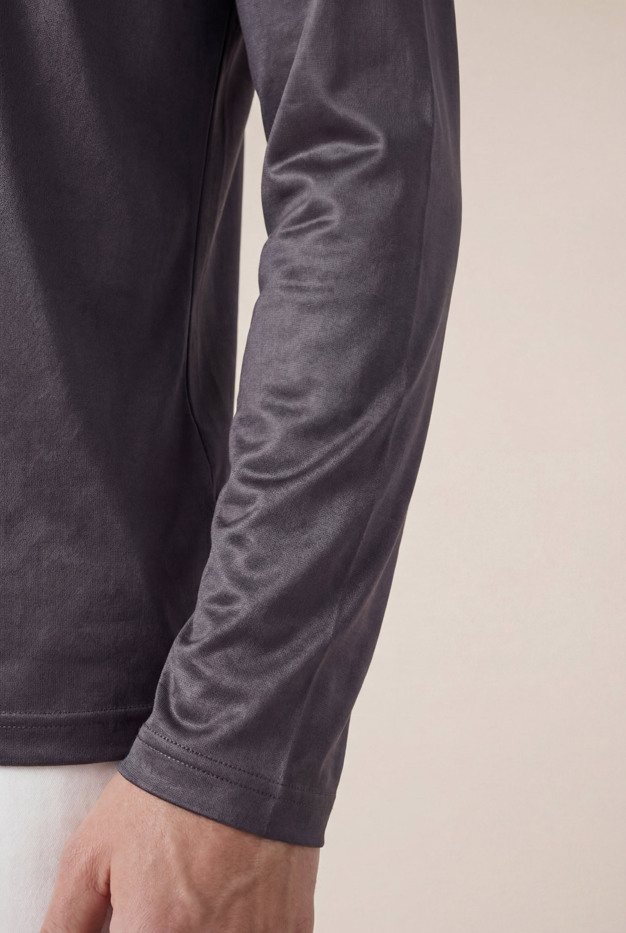 Cavalién Long Sleeve Tee Grey