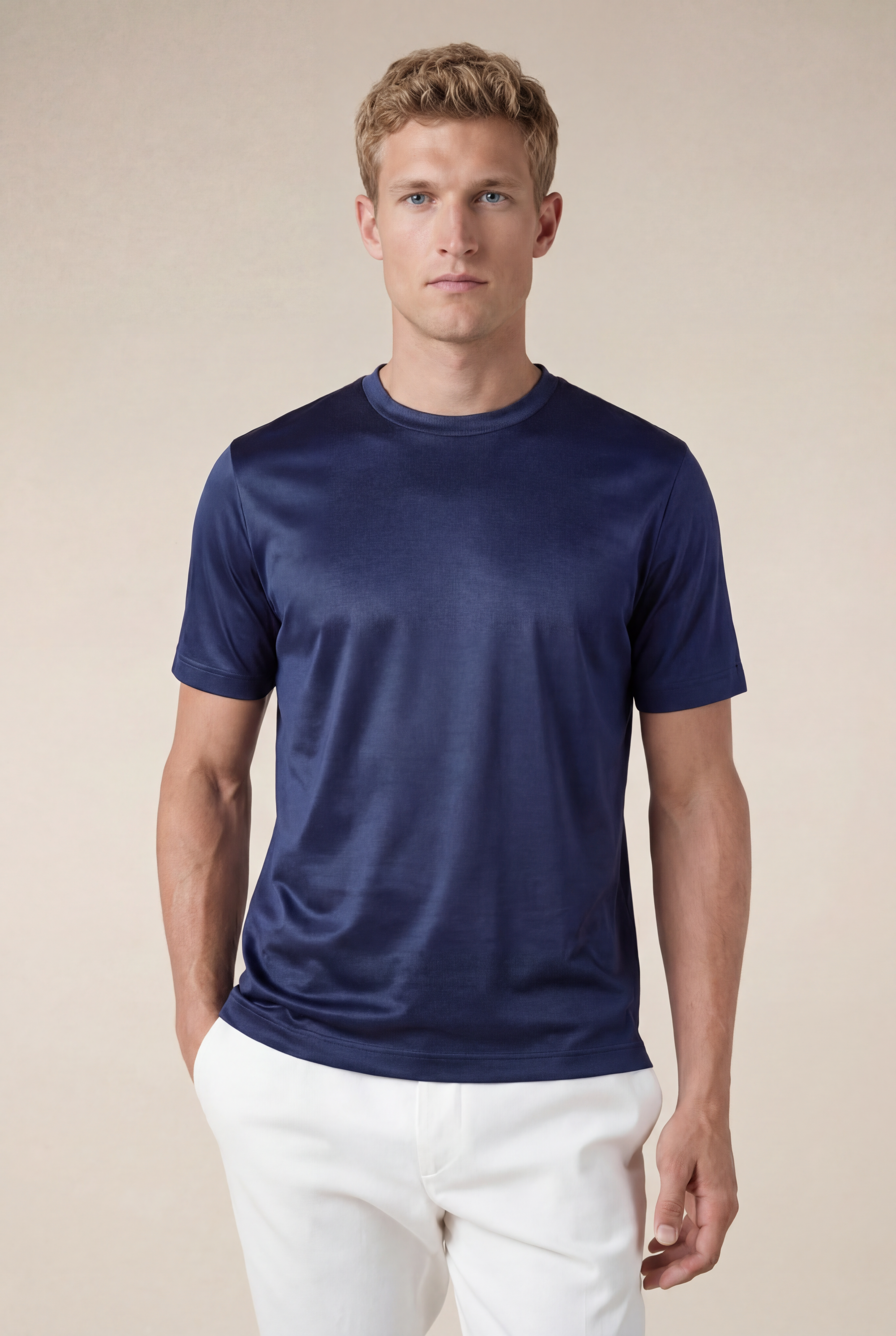 Cavalién Tee Navy