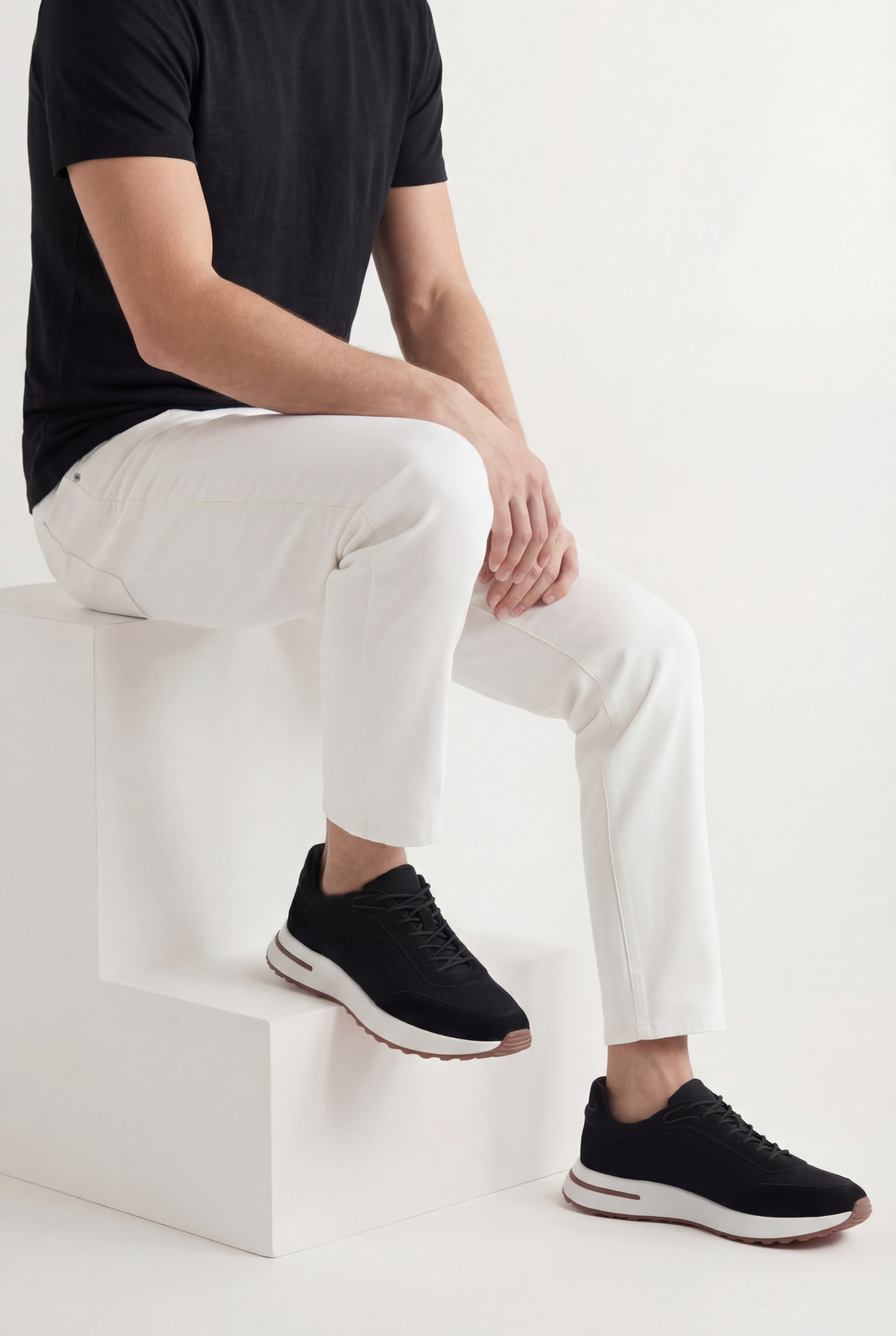 Cavalién Trainer Suede Black
