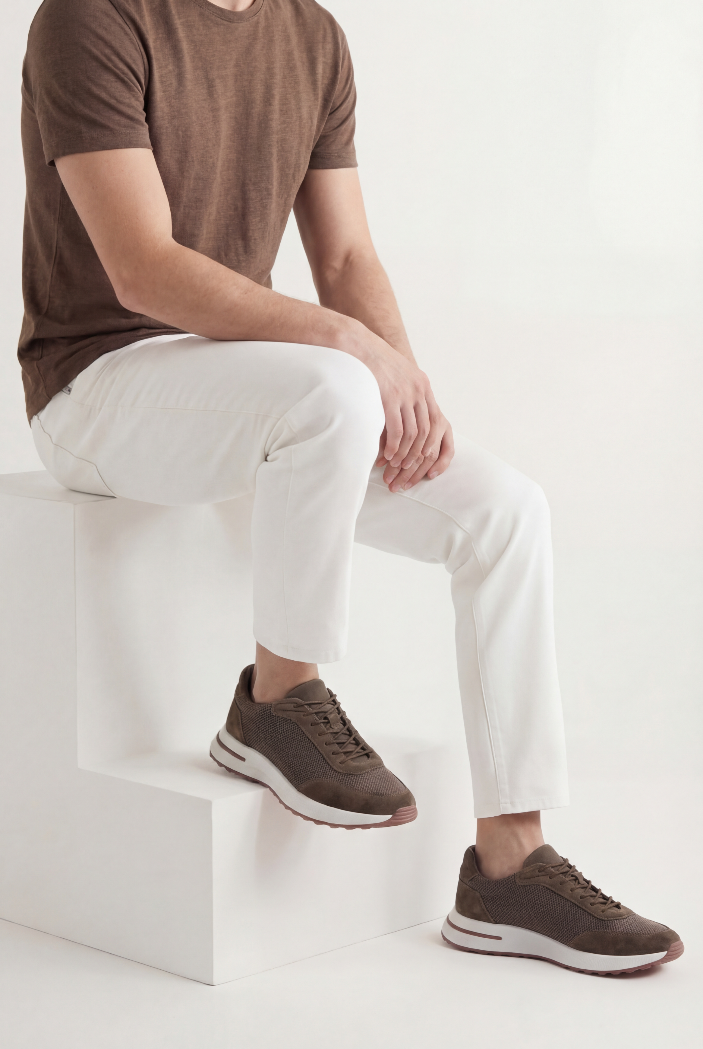 Cavalién Trainer Suede Brown