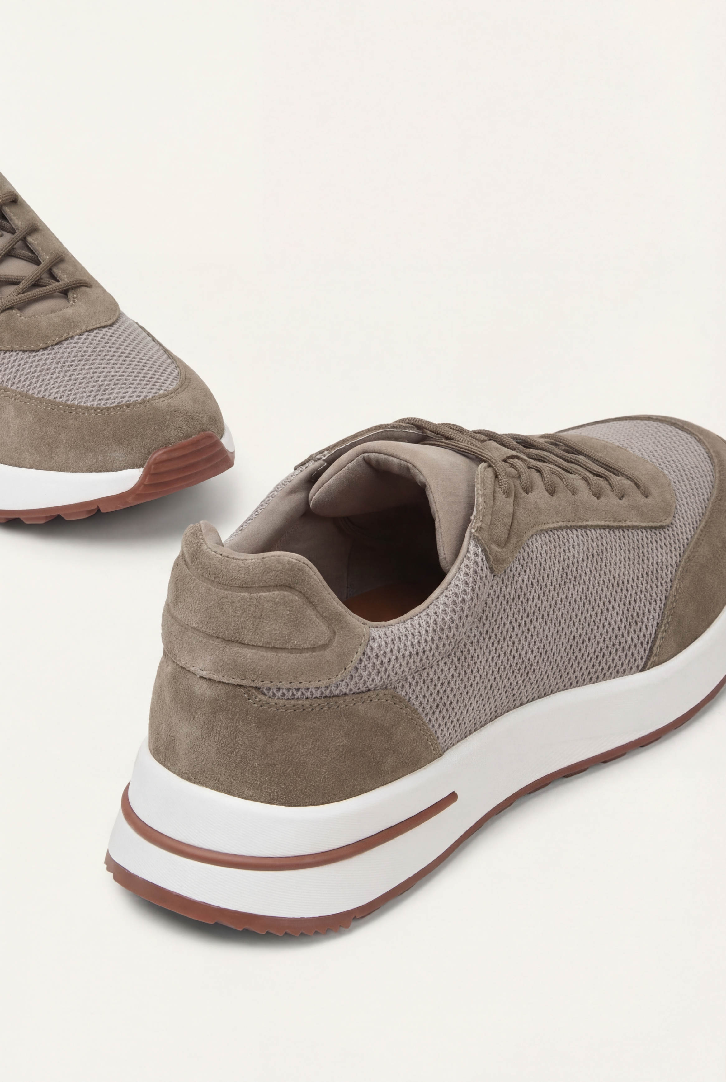 Cavalién Trainer Suede Taupe