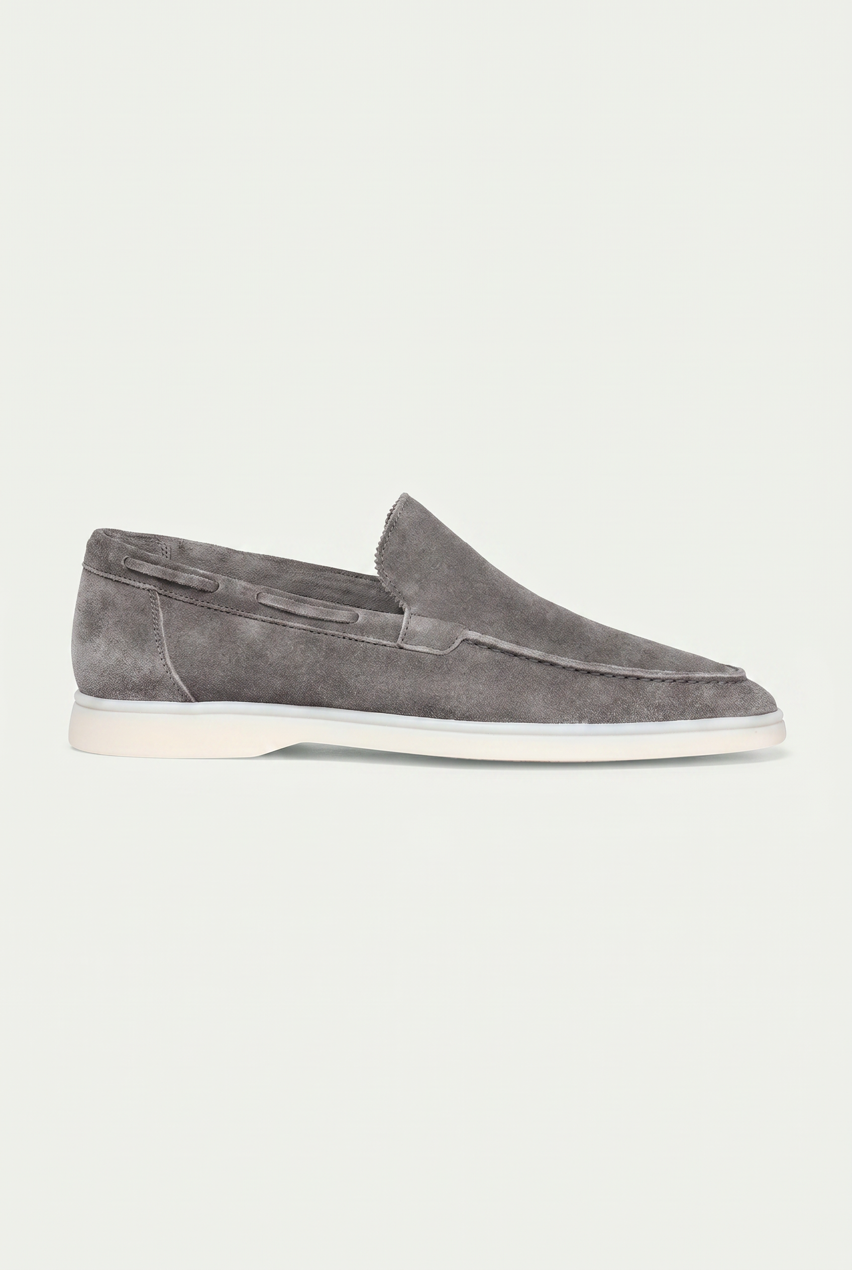 Moreno Classic Suède Loafer Grey