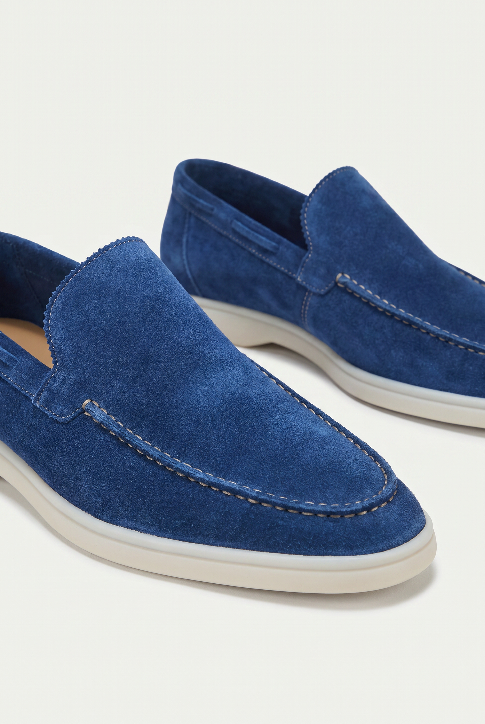 Moreno Classic Suède Loafer Royal Blue