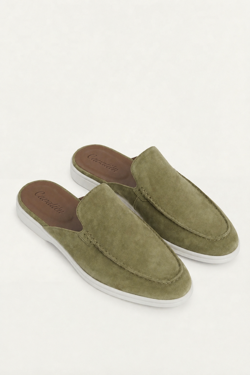 Yacht Suède Mule Olive