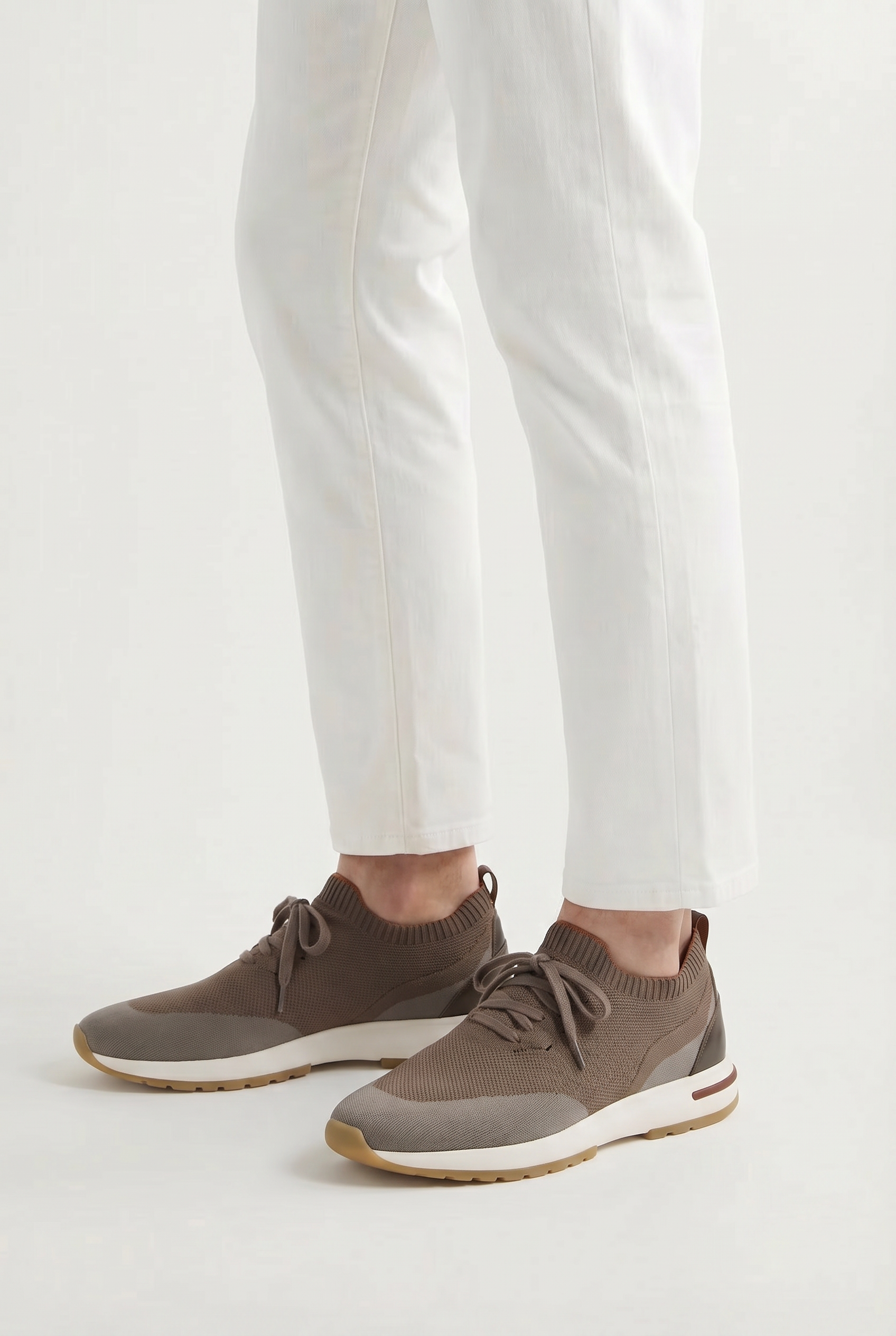 Cavalién Knit Sneaker Mocha