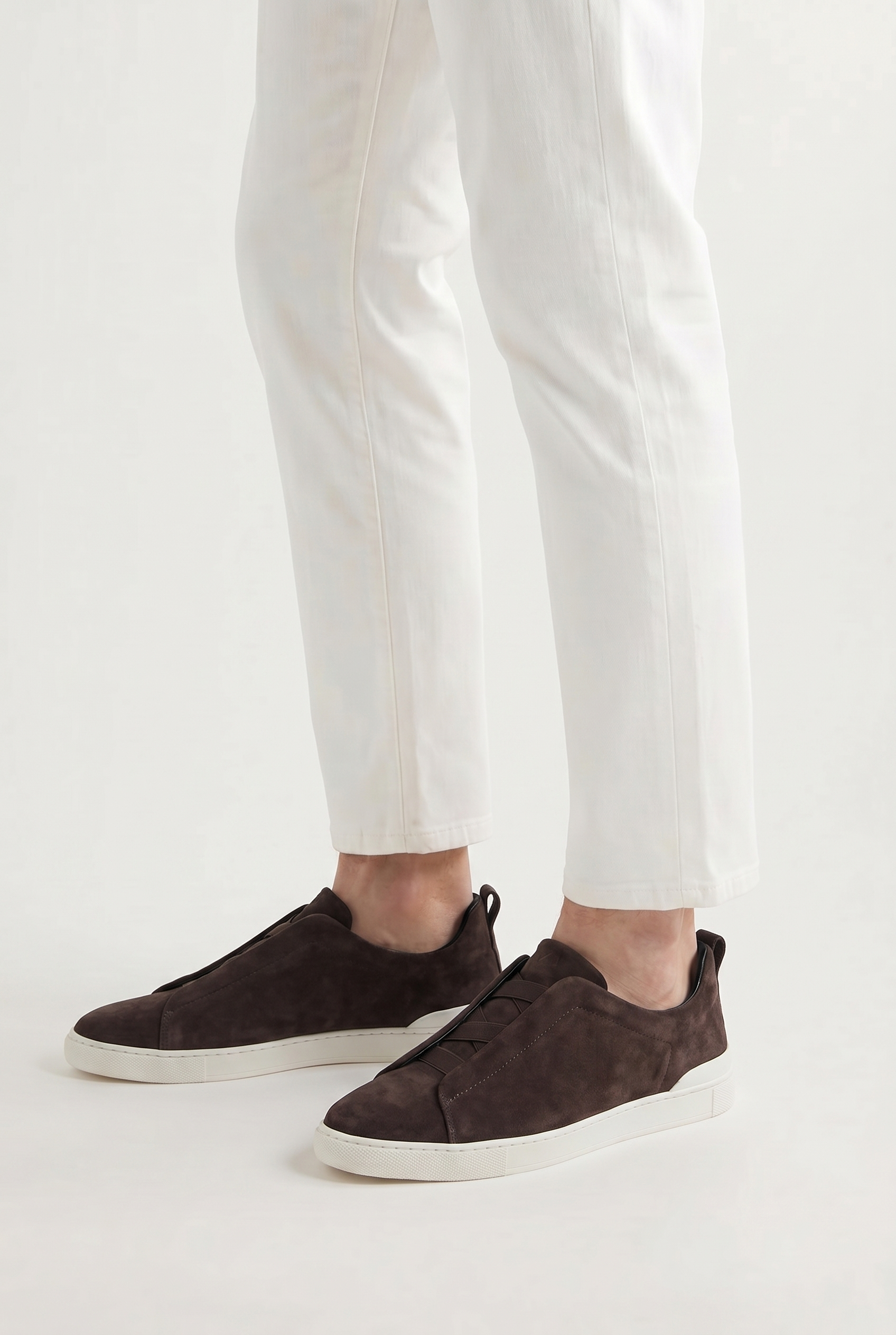 Monaco Suede Sneaker Brown