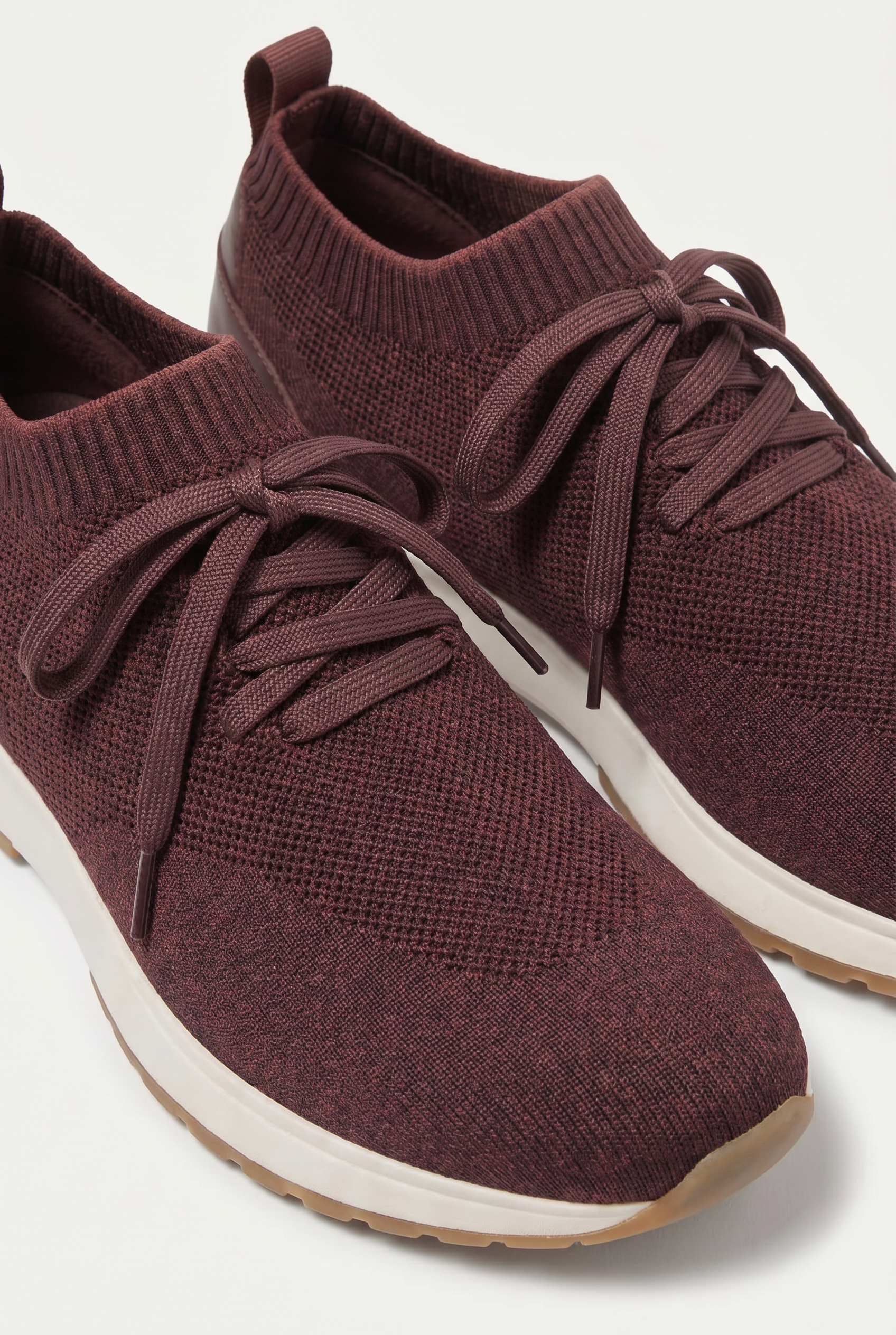 Cavalién Knit Sneaker Bordeaux