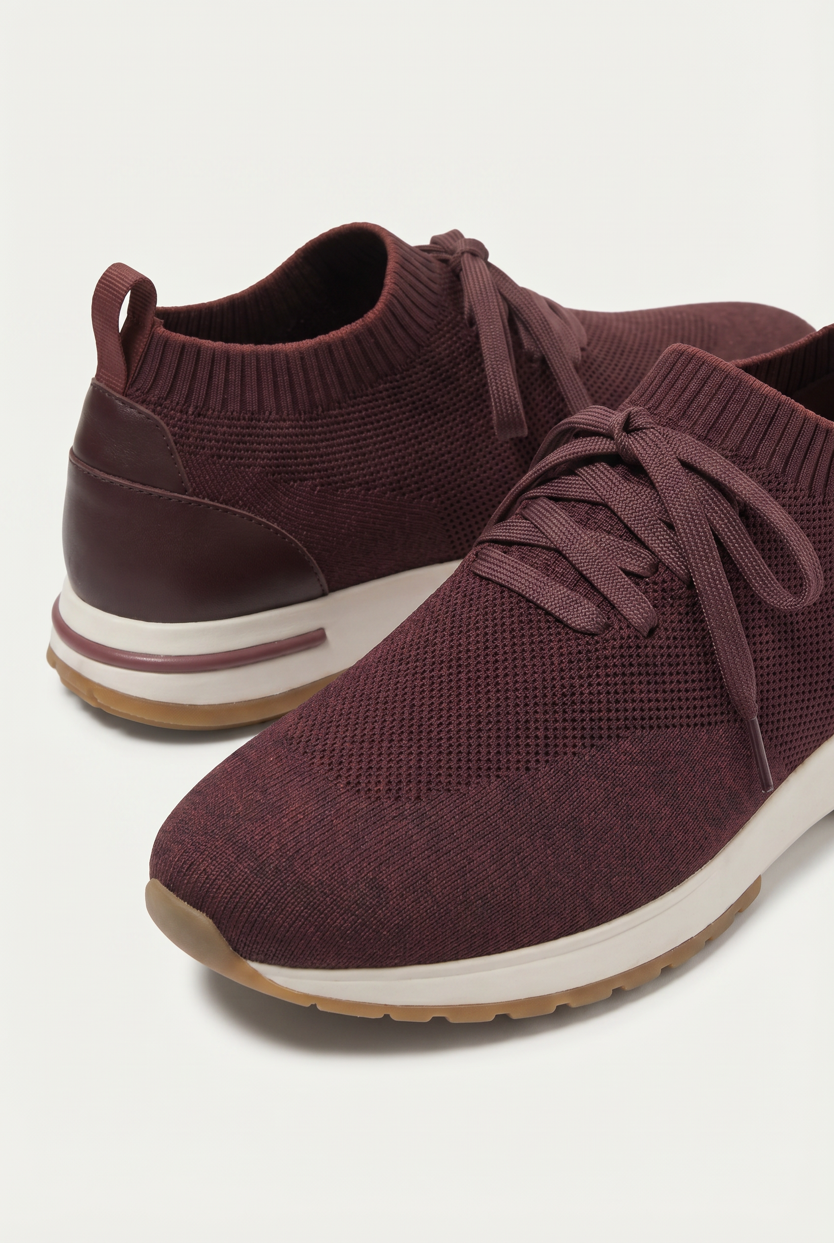 Cavalién Knit Sneaker Bordeaux