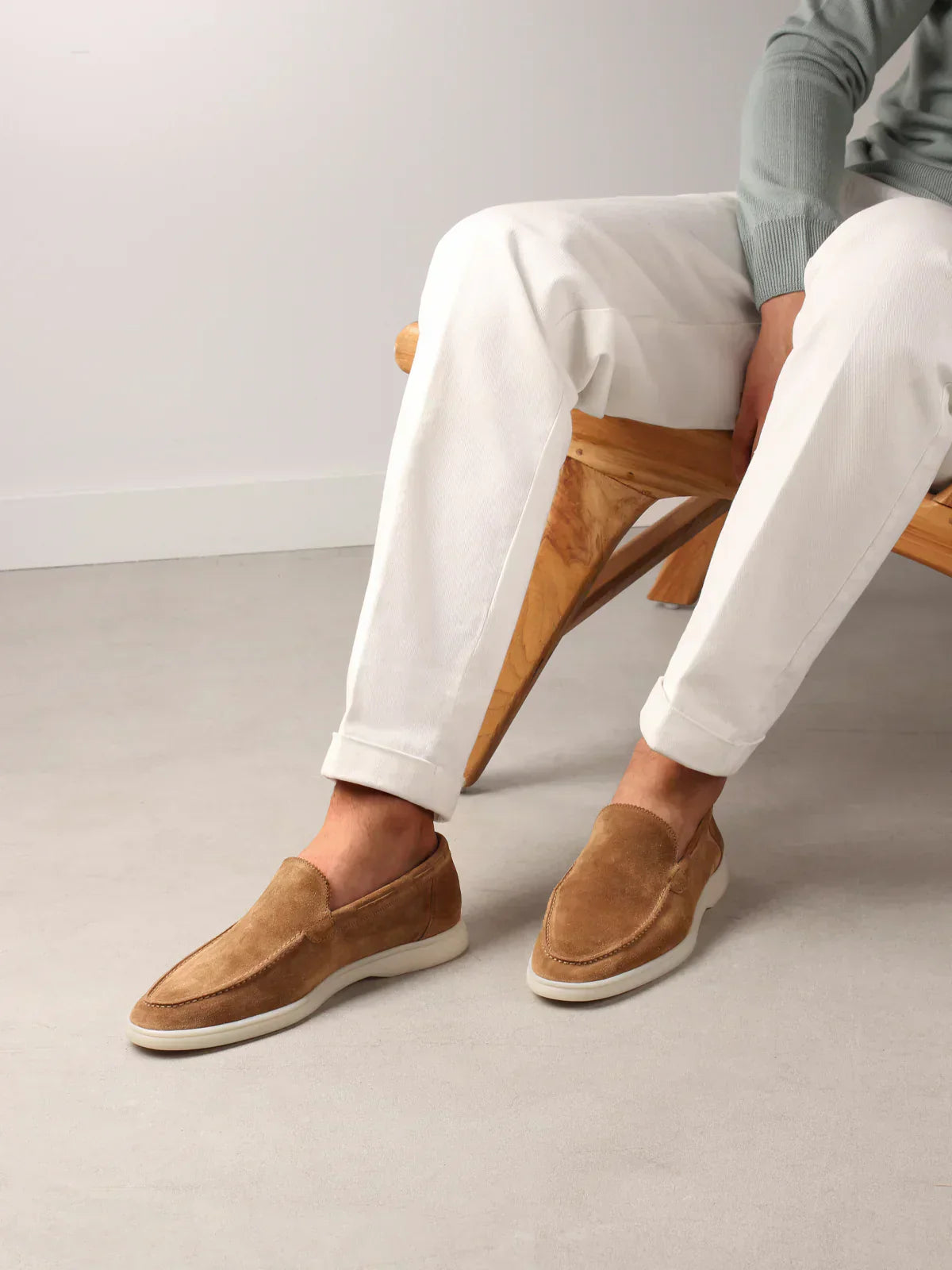 Classic Suède Loafer Desert